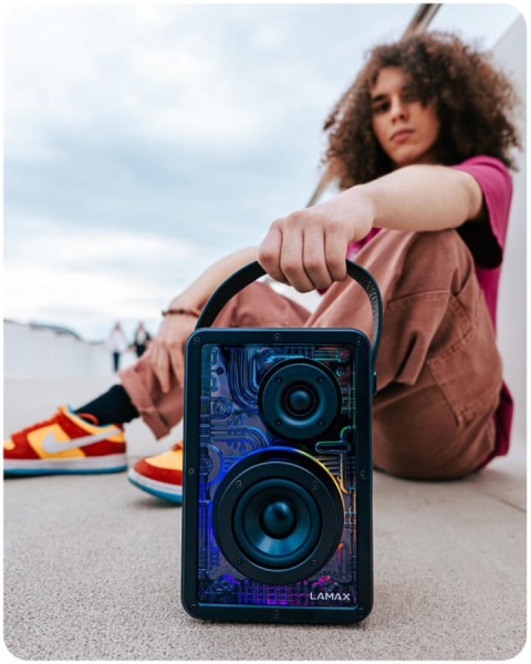 Mobilny Głośnik Bezprzewodowy Power Audio LAMAX CyberWave1