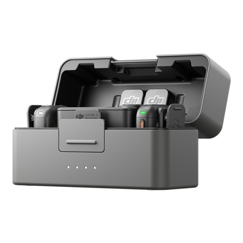 DJI Mic 3 (2 TX + 1 RX) Mikrofony bezprzewodowe z odbiornikiem
