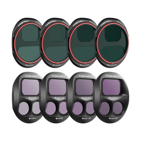 FREEWELL DJI Mavic 4 Pro All Day Filters - zestaw 8 filtrów ND i ND/PL