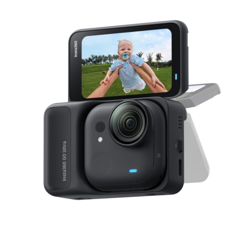 Insta360 GO Ultra Creator Bundle (Midnight Black) - kamera sportowa 53g