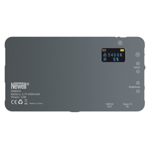 Lampa fotograficzna RGB Oświetlenie LED Newell Rangha