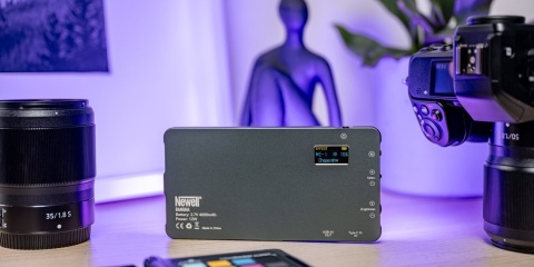 Lampa fotograficzna RGB Oświetlenie LED Newell Rangha