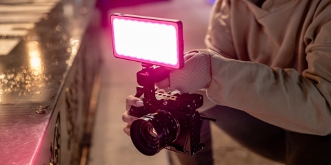 Lampa fotograficzna RGB Oświetlenie LED Newell Rangha