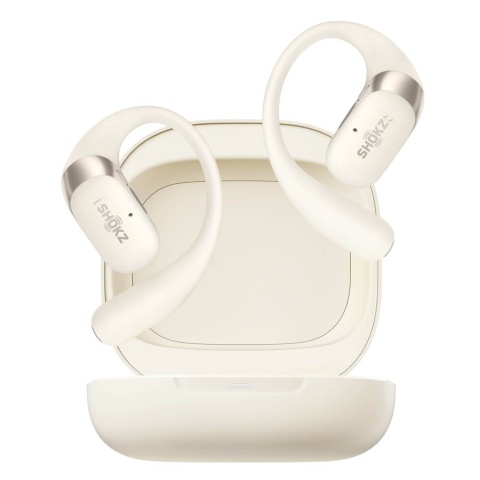 Słuchawki bezprzewodowe Shokz OpenFit 2 beżowe