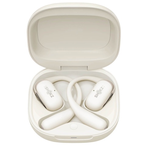 Słuchawki bezprzewodowe Shokz OpenFit 2 beżowe