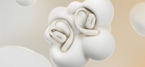 Słuchawki bezprzewodowe Shokz OpenFit 2 beżowe