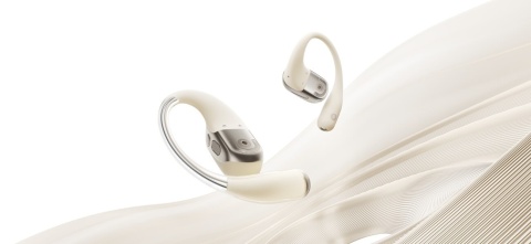 Słuchawki bezprzewodowe Shokz OpenFit 2 beżowe