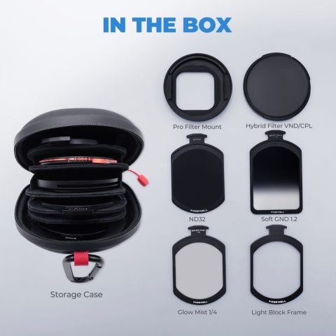 Zestaw filtrów fotograficznych do iPhone 15/16 Pro FREEWELL Pro Hybrid FIlter Kit