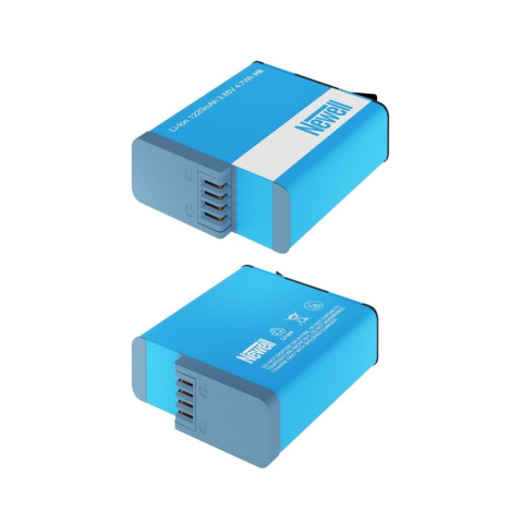 2x akumulator + ładowarka dwukanałowa z wyświetlaczem do GoPro HERO 8 Black