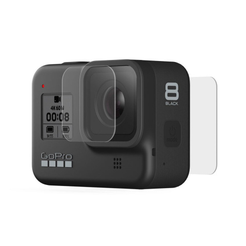 2x oryginalne szkło hartowane GoPro osłony do HERO 8 Black