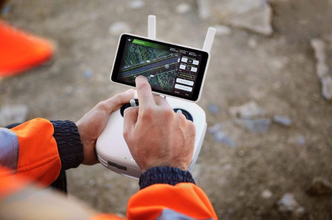 Dron do mapowania terenu DJI Phantom 4 RTK