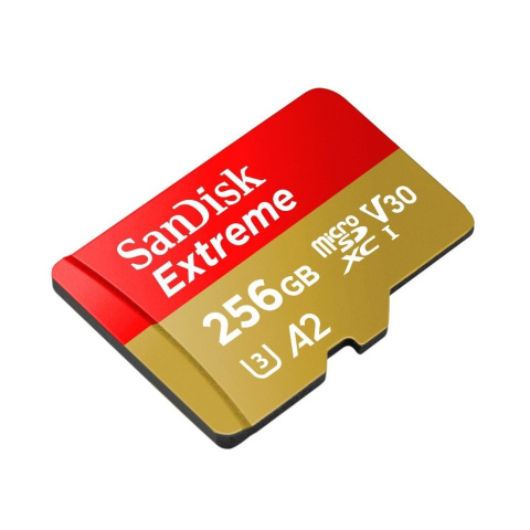 Karta pamięci SanDisk Extreme microSDXC 256 GB 190 / 130 MB/s