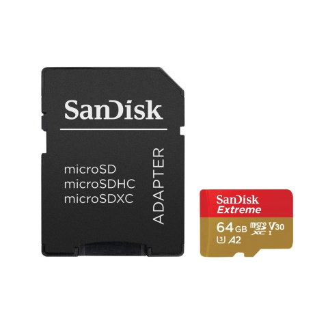 Karta pamięci SanDisk Extreme microSDXC 64 GB