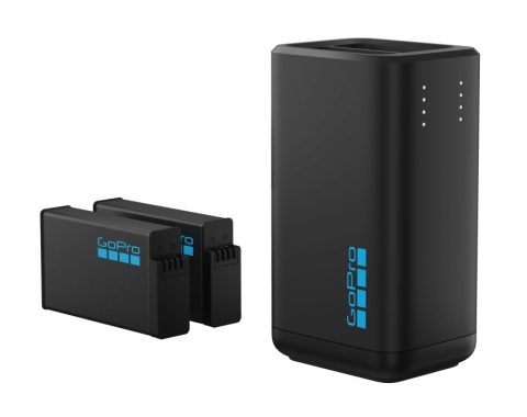 Akumulatory Enduro + Ładowarka do GoPro MAX2