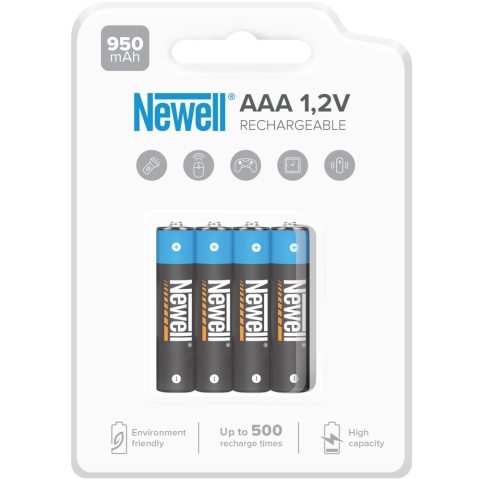 Akumulatory NiMH AAA 950 mAh 4 szt.