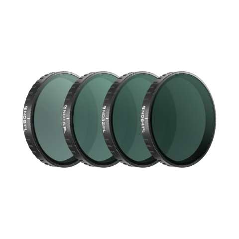 FREEWELL Osmo Action 6 Filters Bright Day 4Pack - zestaw filtrów ND/PL