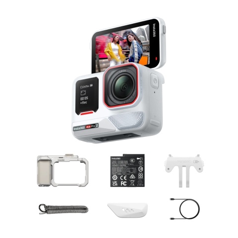 Insta360 Ace Pro 2 Arctic White Xplorer Bundle - Biała kamera sportowa 8K z akcesoriami