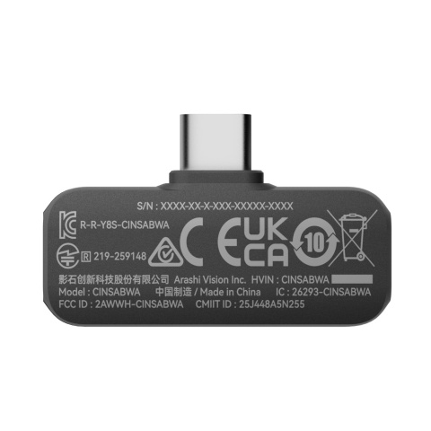 Insta360 Mic Air (1 TX + 1 RX) - Mikrofon bezprzewodowy z odbiornikiem do kamer Insta360 i smartfonów