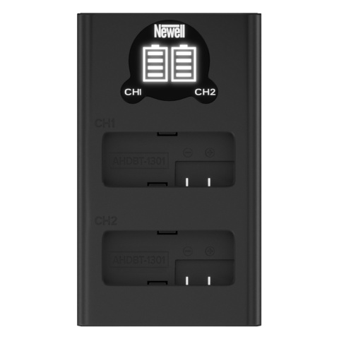 Ładowarka dwukanałowa do akumulatorów AEBAT-001 GoPro HERO 13 Black