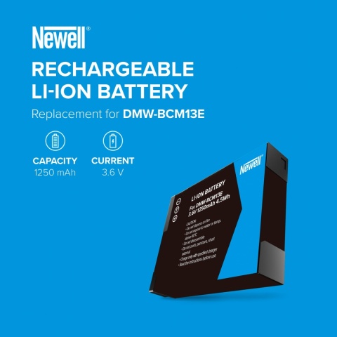 Akumulator DMW-BCM13E do Panasonic zamiennik - Newell