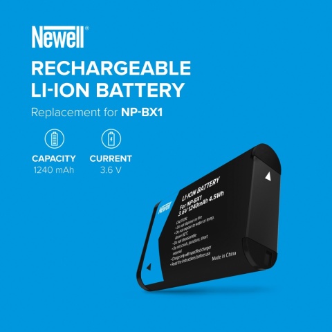 Akumulator NP-BX1 do Sony zamiennik Newell