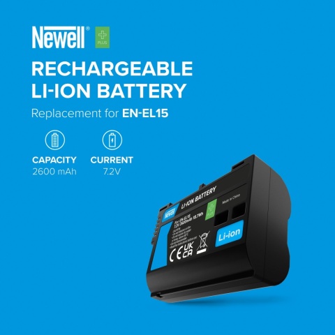 Akumulator Plus EN-EL15 zamiennik do Nikon - Newell