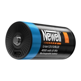 Akumulator USB-C D/R20 4000 mAh 2 szt. blister - Newell