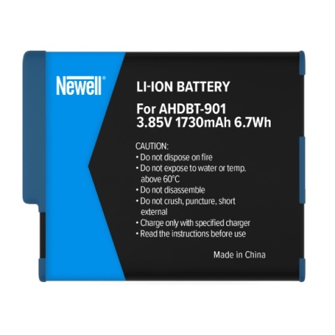 Akumulator Zamiennik AHDBT-901 do GoPro 9/10/11/12 - Newell