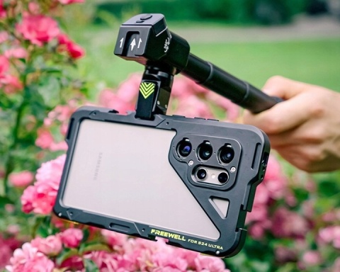 FREEWELL Samsung Galaxy S24 Ultra Genius Rig - klatka montażowa do Samsung Galaxy S24 Ultra gwint 17mm