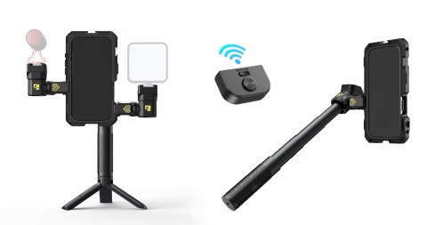 FREEWELL iPhone 17 Pro Max Genius Rig - klatka operatorska do iPhone 17 Pro Max z mocowaniem na filtry