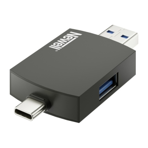 Czytnik kart pamięci Hub OTG 3w1 - Newell