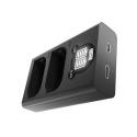 Ładowarka Dwukanałowa DL-USB-C Do akumulatorów DMW-BLK22 - Newell