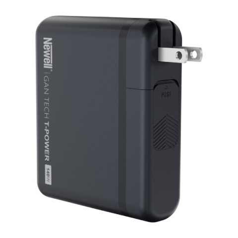 Ładowarka sieciowa z zestawem adapterów GaN Tech T-power 140W Newell