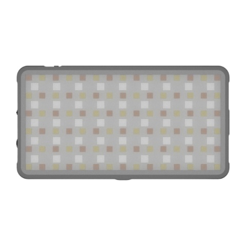 Lampa LED RGB-W z dyfuzorem i statywem Rangha Set - Newell