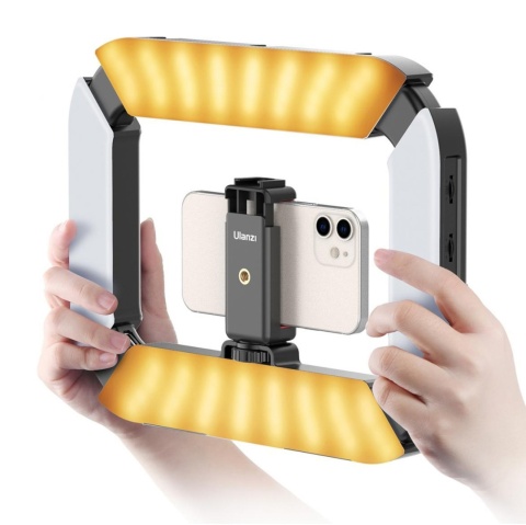 Lampa LED z adapterem do smartfona - Ulanzi U200-WB