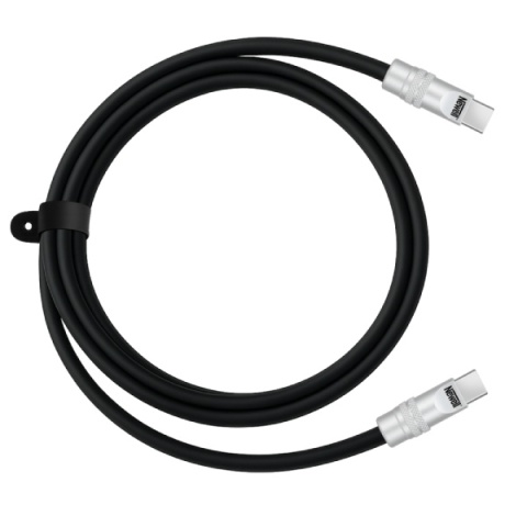 Newell kabel spiralny USB-C - USB-C 100W - 2 m (Czarny)