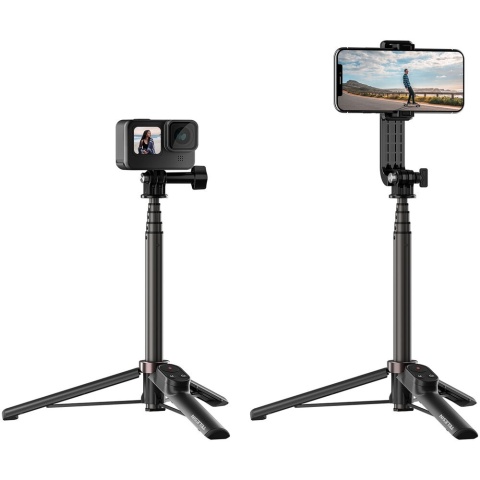 Selfie stick Regulowany z Pilotem Bluetooth do GoPro DJI Insta360