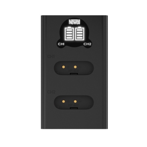 Zestaw ładowarka dwukanałowa z 2 bateriami NP-BX1 Newell do Sony