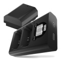 Zestaw ładowarka dwukanałowa DL-USB-C i akumulator NP-FZ100 Newell do Sony