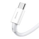 Kabel USB - USB-C 1m - Baseus Superior Series 66W (Biały)