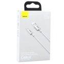 Kabel USB - USB-C 1m - Baseus Superior Series 66W (Biały)