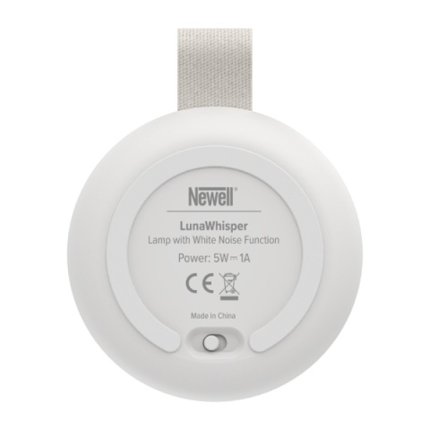 Lampka nocna LED z funkcją białego szumu - Newell LunaWhisper
