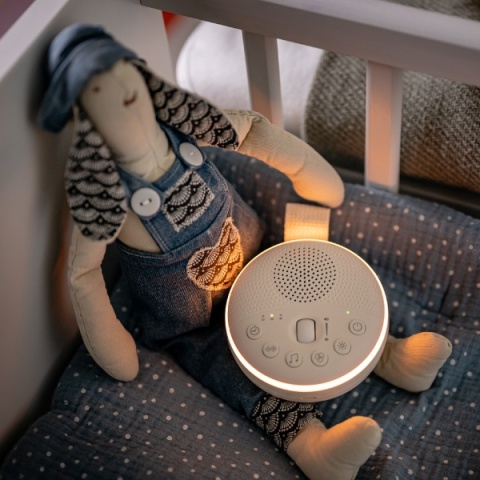 Lampka nocna LED z funkcją białego szumu - Newell LunaWhisper