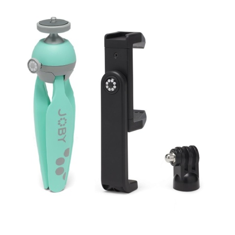 Statyw stołowy do aparatu zestaw - Joby Handypod 2 Teal Kit