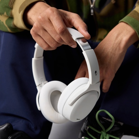 Słuchawki bezprzewodowe Skullcandy CRUSHER ANC 2 (BONE/ORANGE)