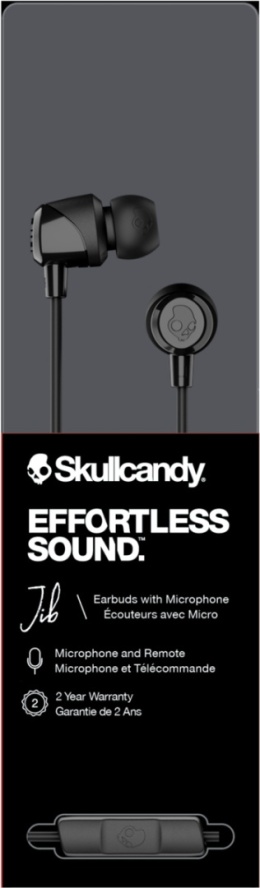 Słuchawki douszne Skullcandy JIB IN EAR W/MIC 1 (WHITE)