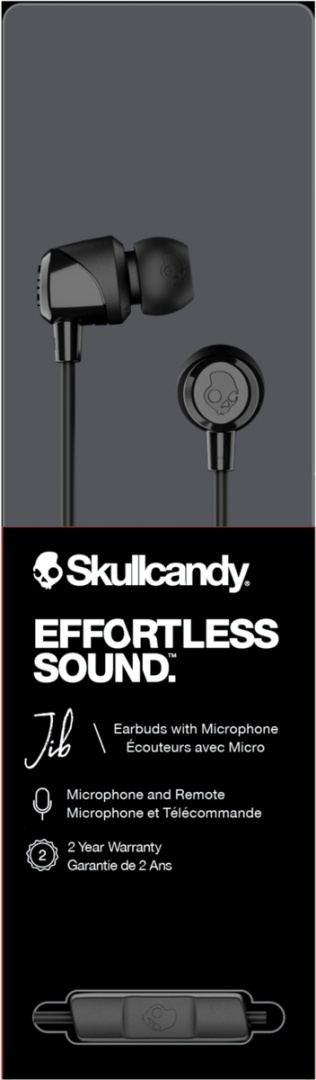 Słuchawki douszne Skullcandy JIB IN EAR W/MIC 1 (WHITE)
