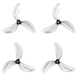 Śmigła drona BETAFPV Gemfan 45mm 3-Blade Propellers 1.5mm Shaft 4PCS (Clear Grey)