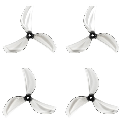Śmigła drona BETAFPV Gemfan 45mm 3-Blade Propellers 1.5mm Shaft 4PCS (Clear Grey)