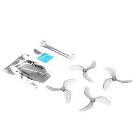 Śmigła drona BETAFPV Gemfan 2218 3-Blade Propellers 1.5mm Shaft (Transparent Grey)